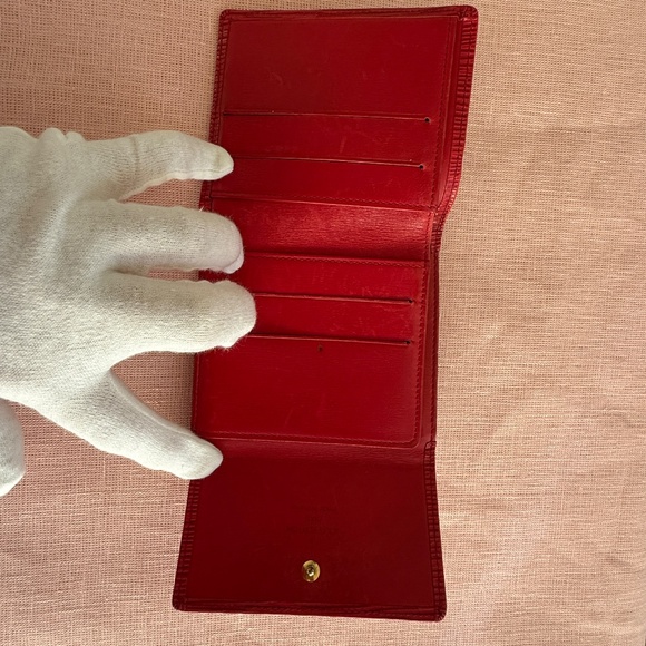 Louis Vuitton Saint Jacques GM bag & wallet in red EPI leather - Picture 16 of 16